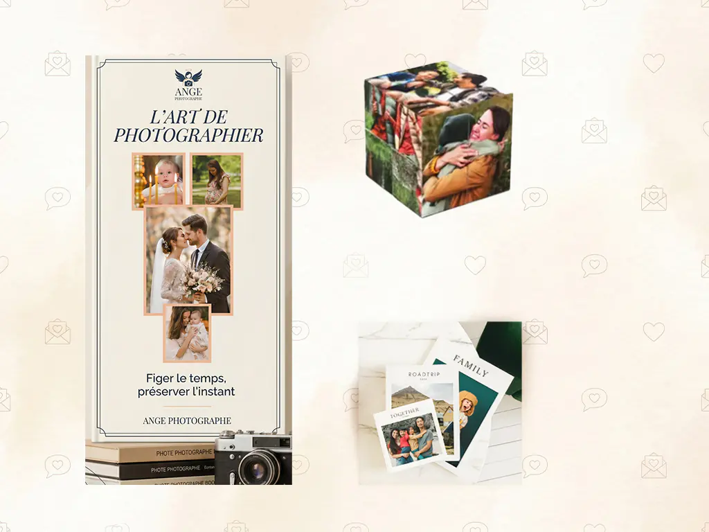 Cube  livre et cadeau